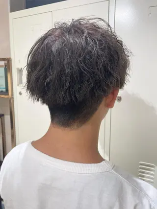 パーマ メンズ 野町好花 レイヤー/髪質改善のヘアスタイル