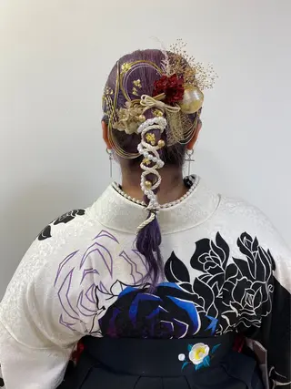 ヘアアレンジ kenje luscaのヘアスタイル