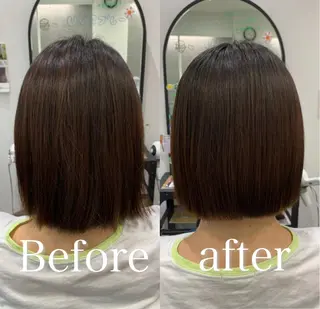 ミディアム 【酸性ストレート】 宮下和明のヘアスタイル