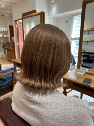 ミディアム カラー 🥀韓国ヘア🥀 宮津真菜のヘアスタイル