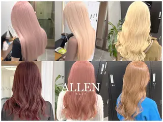 ロング カラー ALLEN hair 梅田店のヘアスタイル
