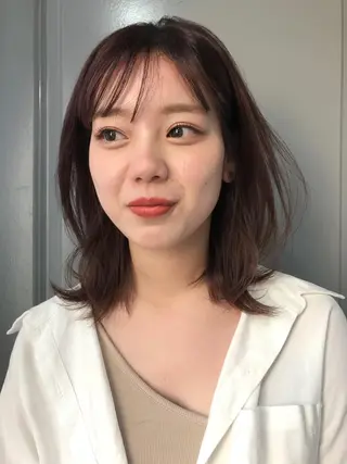 ミディアム カラー suvvy hairsalonのヘアスタイル