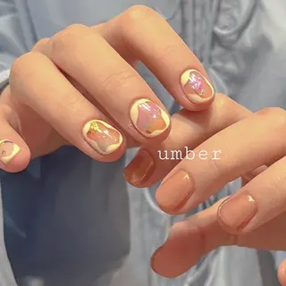 ネイル umber 三茶1分のネイルデザイン