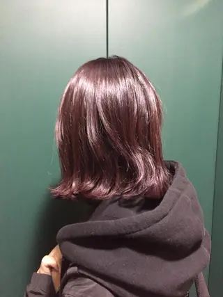 ミディアム カラー 💘透明感カラー💘 沖本 将宏のヘアスタイル