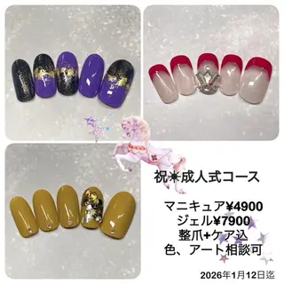 ネイル corazon所属・ネイリスト aicoのネイルデザイン