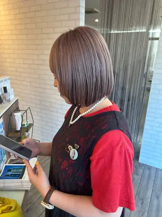 カラー 透明感ブリーチカラー /tomoyaのヘアスタイル