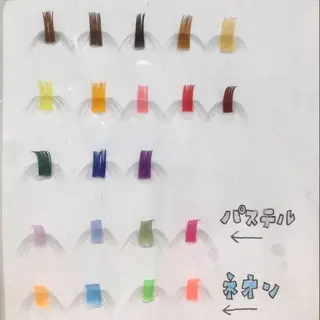 マツエク・マツパ 林 智恵美のマツエク・マツパデザイン