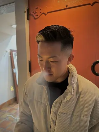 ショート カラー メンズ KAKERU/ボブ/ ショート/パーマ🌱のヘアスタイル