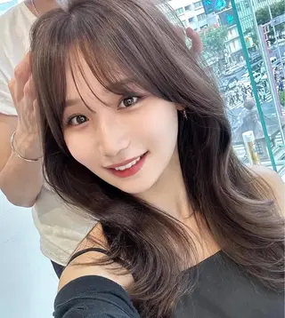 セミロング 色っぽヘア🫧 REI🫧のヘアスタイル