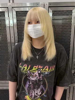 セミロング WICO新宿所属・🤍WICO ゆか🤍のヘアスタイル