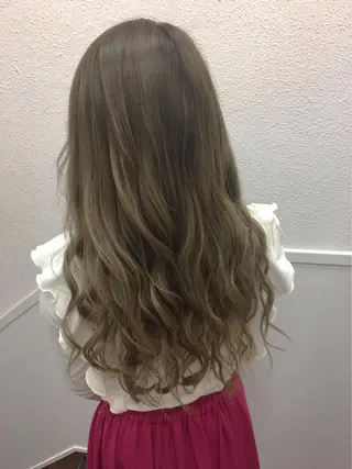 ロング カラー 髪質改善/美髪矯 正ヤマモトハルキのヘアスタイル