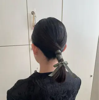 ミディアム ヘアアレンジ 横浜アレンジ/メンズ カット/yuukaのヘアスタイル