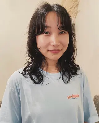 ミディアム R'oti所属・roti miyabiのヘアスタイル