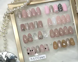 ネイル 🩷🩵mm.大宮 Riyo🧸🩵🩷のネイルデザイン