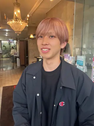 ショート カラー メンズ 只野 真衣のヘアスタイル