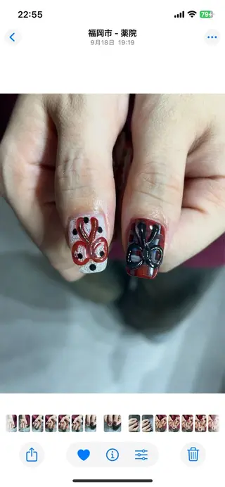 ネイル suimy.所属・SORA suimy.のネイルデザイン