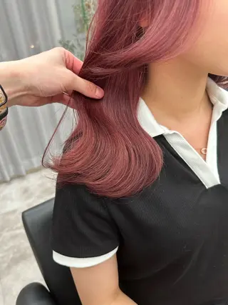 セミロング カラー ✨武内凌太✨ 複雑履歴/ムラ修正のヘアスタイル