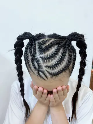 ヘアアレンジ BRAS ナカガワのヘアスタイル