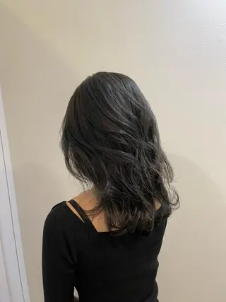 ミディアム カラー ヘアアレンジ 髪質改善支持率 NO.1🫧松野力也のヘアスタイル