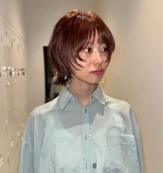 ショート M.SLASH表参道所属・🩵垢抜けボブ /ミニボブ🩵しおのヘアスタイル