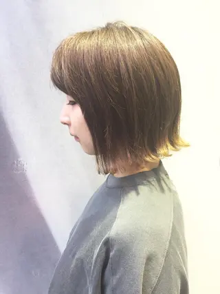 ショート ミディアム カラー 高橋 隆一のヘアスタイル