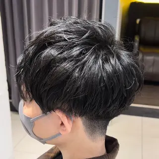 パーマ メンズ メンズパーマは私一択 佐藤有紀のヘアスタイル