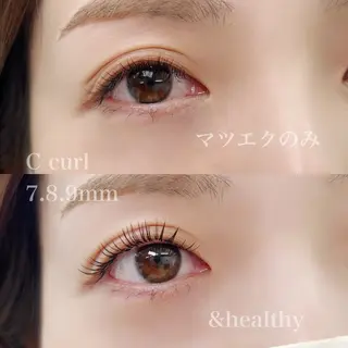 マツエク・マツパ kaori eyelashのマツエク・マツパデザイン
