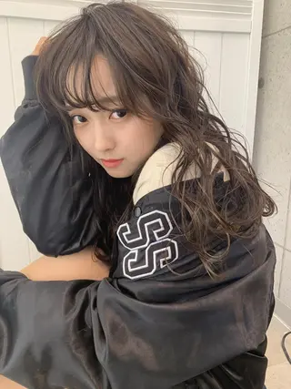 ロング カラー LITTY所属・レイヤー/髪質改善 /山永圭介のヘアスタイル