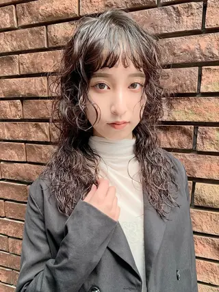 ロング パーマ レイヤーカット/艶髪 ✨💭KIRARIのヘアスタイル