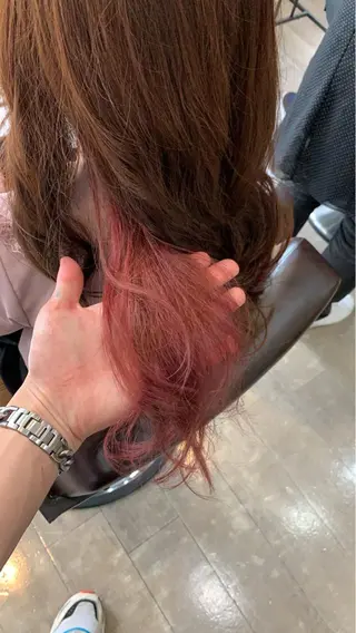 ロング カラー 縮毛矯正・髪質改善 鈴木悠太/当日OK✨のヘアスタイル