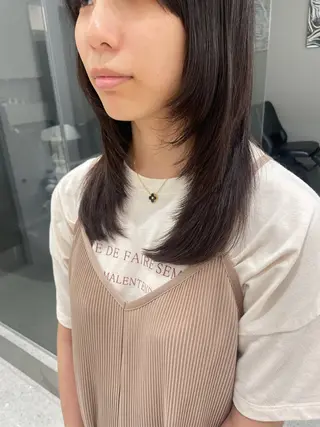 セミロング 艶カラー ⋆✦ HIROMIのヘアスタイル