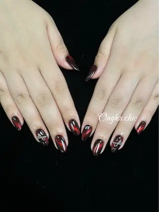 ネイル ongles chic24時間営業のネイルデザイン