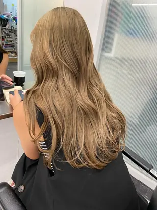 ロング カラー Ayuri🫧 Diar Blueのマツエク・マツパデザイン