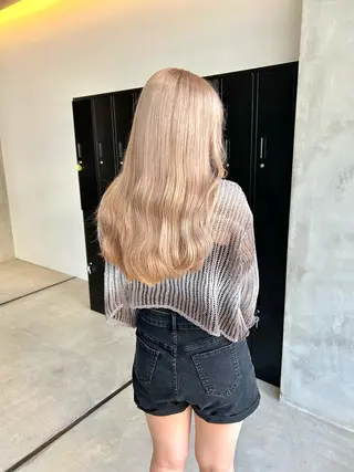 ミディアム カラー mood tatemachiのヘアスタイル