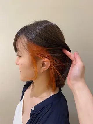 ミディアム C-LOOP UNITED ATELIER所属・阿南 結実のヘアスタイル