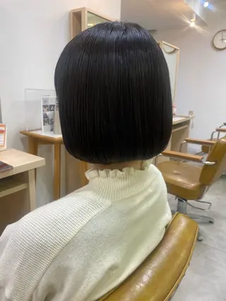 ショート 顔まわりカット/金山 /大園芽依のヘアスタイル