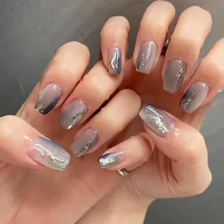 ネイル 【やり放題専門店】 スカルプ&長さ出しのネイルデザイン