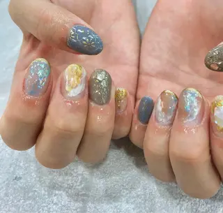 ネイル nuk.所属・坂本 萌のネイルデザイン