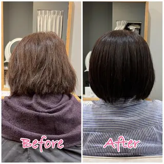 カラー ショートカット 🌸 飯野 舞桜のヘアスタイル