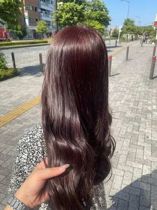 ロング カラー 💞暖色カラー 💞risaのヘアスタイル