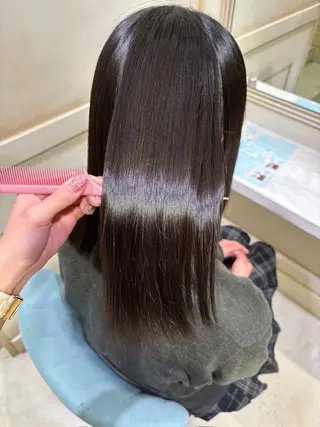 ミディアム 🌷ピンク/韓国風 暖色カラー ゆい🌷のヘアスタイル