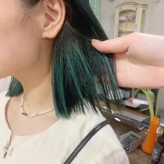 ミディアム カラー kimika🥑 メンズ/髪質改善のヘアスタイル