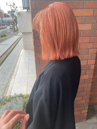 ミディアム カラー ヘアアレンジ 広島/ボブ/レイヤー 🌿‬wakabaのヘアスタイル