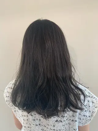 ロング カラー パーマ ヘアアレンジ 加藤 綾華のヘアスタイル