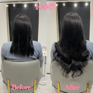 ショート シールエクステ ♡SAORI♡のヘアスタイル