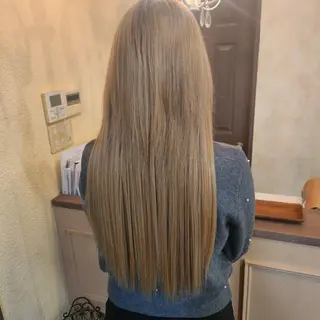 ロング ヘアアレンジ MagicMush ✴︎シールエクステのヘアスタイル