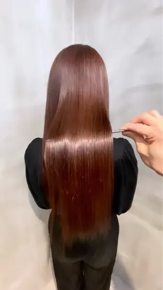 ロング カラー RUI⚪️艶髪 ⚪️髪質改善のヘアスタイル