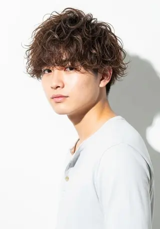 メンズ 嶌 美咲のヘアスタイル