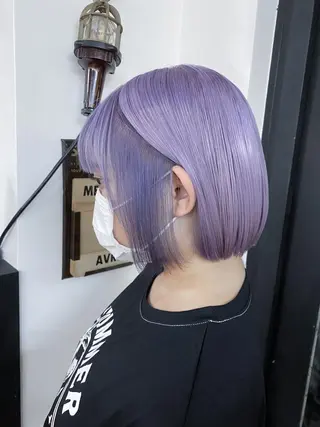 ショート カラー ハイトーンカラー ⭐️NAZUNAのヘアスタイル