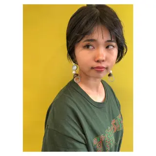 ショート nessヤマサキ リュウタのヘアスタイル